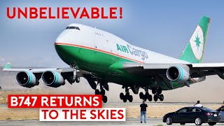 How a B747 Returns to the Skies After Years in Desert Storage [upl. by Kimberly]