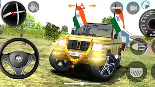 BOLERO DRIVING GAME  INDIAN CAR SIMULATOR 3D  GADI WALA GAME  MANOJ TOYS [upl. by Rosalia]