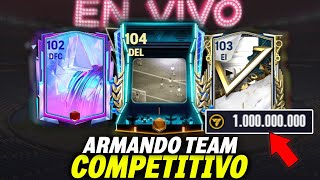 CREANDO TEAM COMPETITIVO CON MUCHAS MONEDAS  RANK CAMPEON 1  FC 24 MOBILE [upl. by Sikras175]