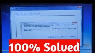 Solved A Required CD DVD Driver is Missing USB Windows 7 Install COMPUTER INFINITE [upl. by Eelloh]