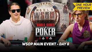 WSOP Main Event Day 8 with Kristen Foxen amp Niklas Astedt PREVIEW [upl. by Leiso]