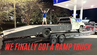 We finally found our RAMP TRUCK [upl. by Mortimer]