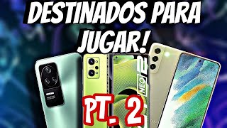 TELEFONOS CALIDAD PRECIO para JUGAR 2024 🎮 celulares gamer baratos Parte 2 [upl. by Jacinda]