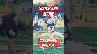 Fumblerooski Reitz to a Mater Dei Touchdown footballshorts sports highlights footballhighlights [upl. by Anazus]