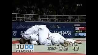 JUDO 2002 Asian Games Kosei Inoue 井上 康生 JPN – Abdullo Tangriev UZB [upl. by Florette]