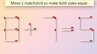 Matchstick Puzzles 545 [upl. by Dino]