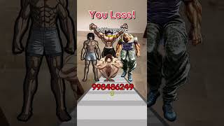 baki vs villiants impossible win iq tiktokgame game hungergamestiktok shorts [upl. by Ahselak]