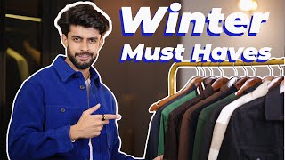 10 MUST HAVE WINTER CLOTHES FOR MEN  FALL WINTER ESSENTIALS FOR MEN 2023 [upl. by Ayamahs]