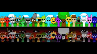 Incredibox Sprunki  All character together New Mod [upl. by Yim]