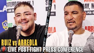 ANDY RUIZ VS CHRIS ARREOLA FULL POSTFIGHT PRESS CONFERENCE [upl. by Priscilla916]