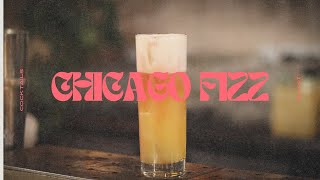 Comment faire un cocktail Chicago Fizz digne des meilleurs bars [upl. by Jobyna]