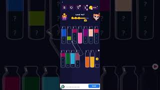 467 Level Get colour Water sort puzzle game 2024 [upl. by Adnauqahs862]