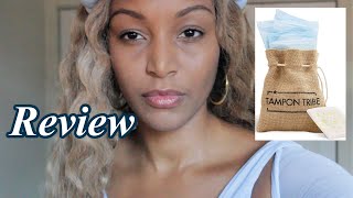 ORGANIC cotton panty liners Tampon Tribe Review [upl. by Diandre]