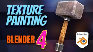 Master Texture Painting in Blender 4 A Quick Start Beginners Guide [upl. by Heller565]