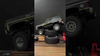 Chevy K5 Blazer 124 Black Panther fms rccar axial traxxas radiocontrol chevrolet k5blazer [upl. by Killam]