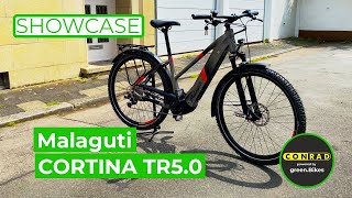 Malaguti CORTINA TR50 eBike ConRad 2021 Showcase  BOSCH Performance Line CX [upl. by Oironoh]