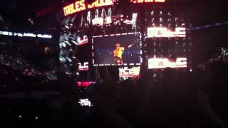 Opening pyro from WWE TLC [upl. by Eelyah]