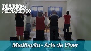 Meditação na Fundação Internacional Arte de Viver [upl. by Buehrer891]