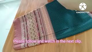 EP1Review of Thai sarong fabric sarong fabric open front [upl. by Ailaro50]