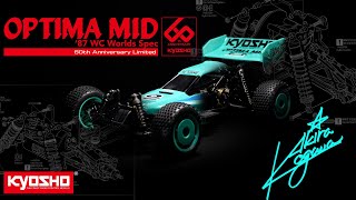 KYOSHO OPTIMA MID 87 WC Ｗords Spec 60th Anniversary Limited [upl. by Cacka107]