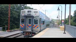 MARC IIMARC III 77127823 leaving BWI Airport [upl. by Yenreit603]