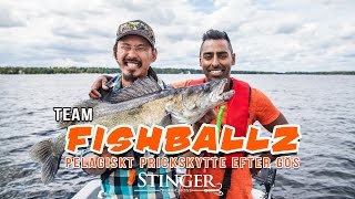 Pelagiskt Prickskytte efter Gös med Team Fish BallZ [upl. by Kwang338]