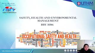 chapter 1  HEALTH SAFETY AND ENVIRONMENT [upl. by Tj]