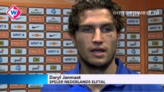 Daryl Janmaat over wedstrijden Oranje [upl. by Nolyat686]