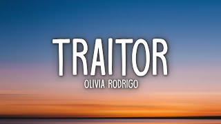 Olivia Rodrigo  traitor Lyrics [upl. by Yahsed357]