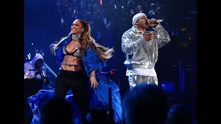 Jennifer Lopez performs with LL Cool J  Rock Hall of Fame 2021 [upl. by Savell960]