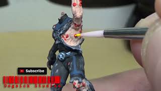 A Marvel Zombies Zombicide Painting Tutorial Zombie Cyclops Unleashed [upl. by Yrehc]