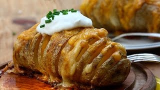 DIY How to Bake Delicious Scalloped Hasselback Potatoes [upl. by Suolekcin]