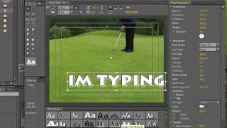 FMC Tutorial  Adding titles in Premiere Pro CS4 [upl. by Yrannav]