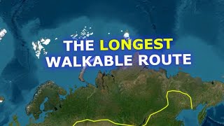 Exploring the World’s Longest Walkable Route 🌍👟  Cape Town to Magadan  22387 km Adventure yt [upl. by Ilak]