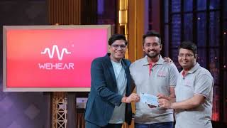 Shark Tank S3 We Hear cracks the deal with Peyush Bansal Lenskart [upl. by Nuavahs]