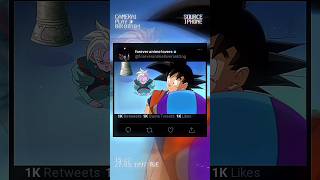 zeno wants to meet son gokuprt1🤯😳dragonball zeno goku dbs dbz foreveranimelovers [upl. by Trixi]