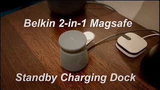 Belkin 2in1 Wireless Standby Charging Dock Long Term Review [upl. by Rimahs]