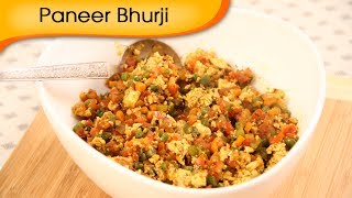 Paneer Bhurji  Scrambled Cottage Cheese  Ruchi Bharani [upl. by Dyolf]