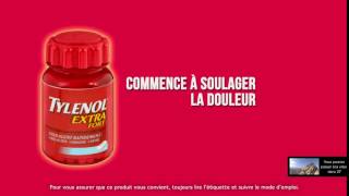 TYLENOL® Extra fort  Agit rapidement pour soulager la douleur due au mal de tête [upl. by Ennaeed]