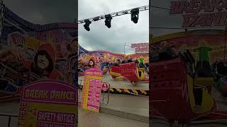 Peter sedgwicks blackpool england South Pier Brake Dance off ride pov 2024 [upl. by Eahsram]