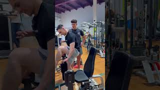 Historias de hermanos… gym gimnasio hermano pequeño mayor gymduo fitness [upl. by Garling]