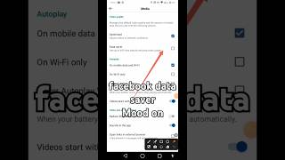 How To Save Mobile Data On Facebook App  Facebook Data Saver Setting viralvideo viralshorts 2024 [upl. by Aneerahs643]