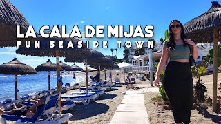 Fun Seaside Town La Cala de Mijas Spain October 2024 Update Costa del Sol  Málaga 4K [upl. by Bay992]