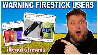 Warning to Firestick Users who Stream illegally [upl. by Hightower]