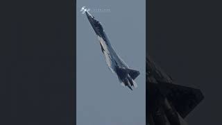 Su57 Incredible Vertical Takeoff at China Airshow su57 chinaairshow china aviationmilitary [upl. by Assira]