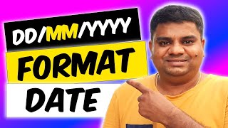 How To Change Date Format In Word  To DDMMYYYY [upl. by Mair]