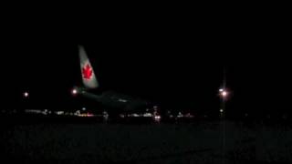 Air Canada 777200LR Engine Start [upl. by Aderfla799]