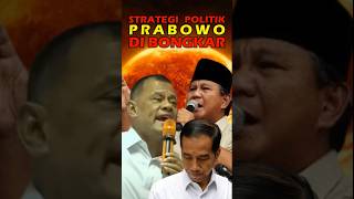 Strategi politik prabowo terungkap [upl. by Eustache386]