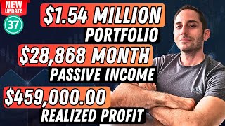 My 154 Million Stock Portfolio Unveiled  28868Month Passive Income  Monthly UPDATE 37 [upl. by Adnaugal]