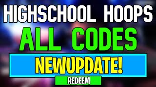 New Highschool Hoops Codes  Roblox Highschool Hoops Demo Codes May 2024 [upl. by Ahsenev639]